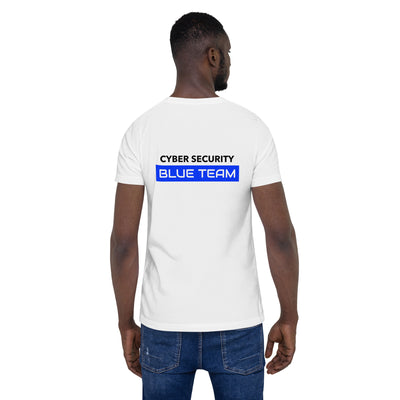 Cyber Security Blue Team V12 - Unisex t-shirt ( Back Print )