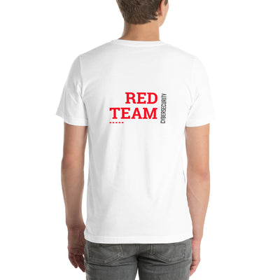 Cyber Security Red Team V12 - Unisex t-shirt ( Back Print )