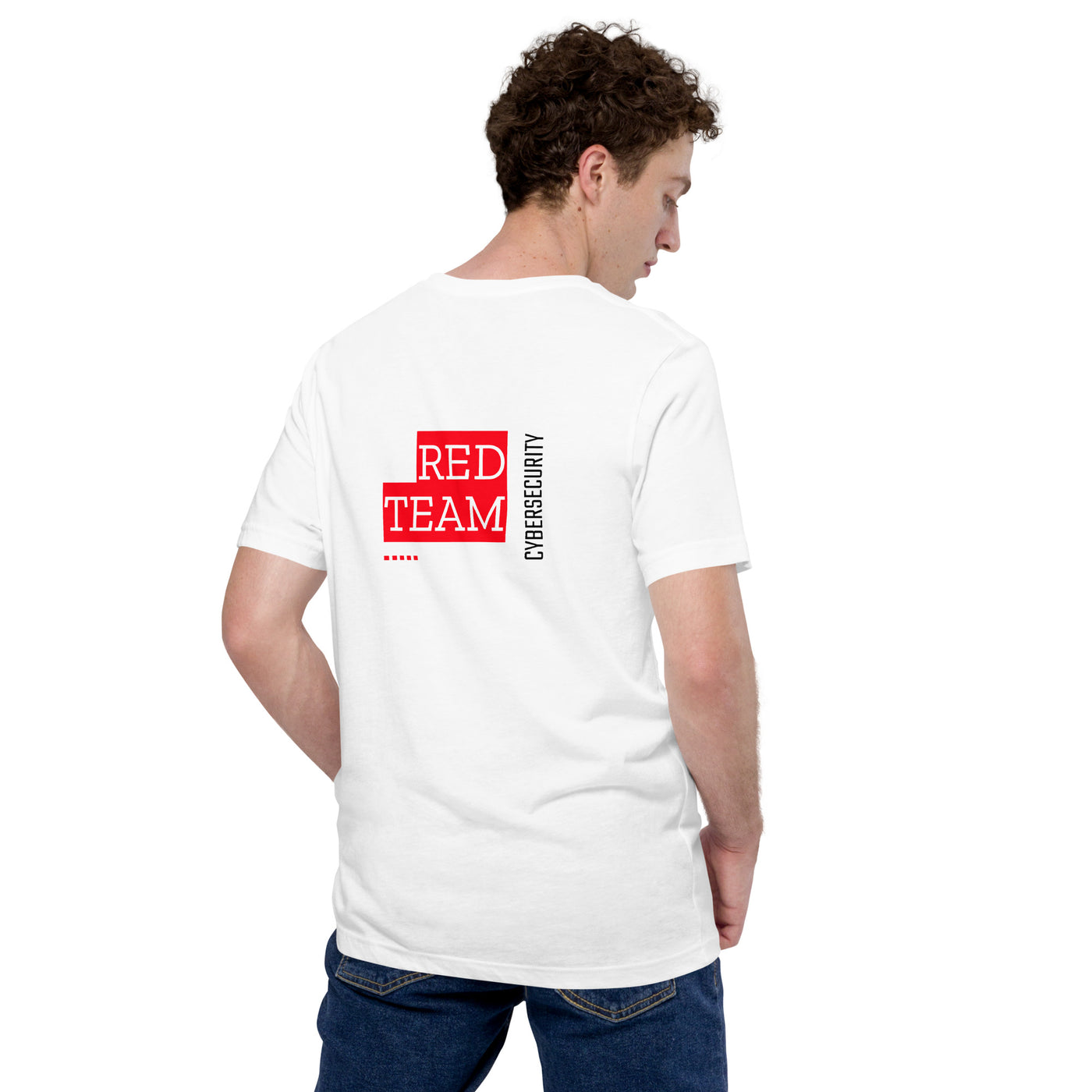 Cyber Security Red Team V13 - Unisex t-shirt ( Back Print )
