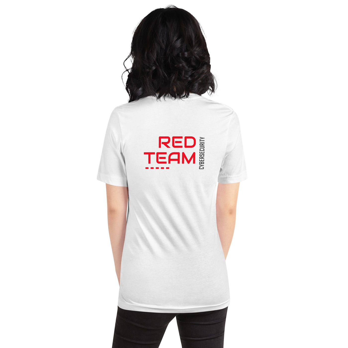 Cyber Security Red Team V14 - Unisex t-shirt ( Back Print )