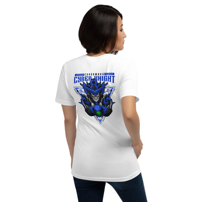 CyberWare Cyber knight - Unisex t-shirt ( Back Print )
