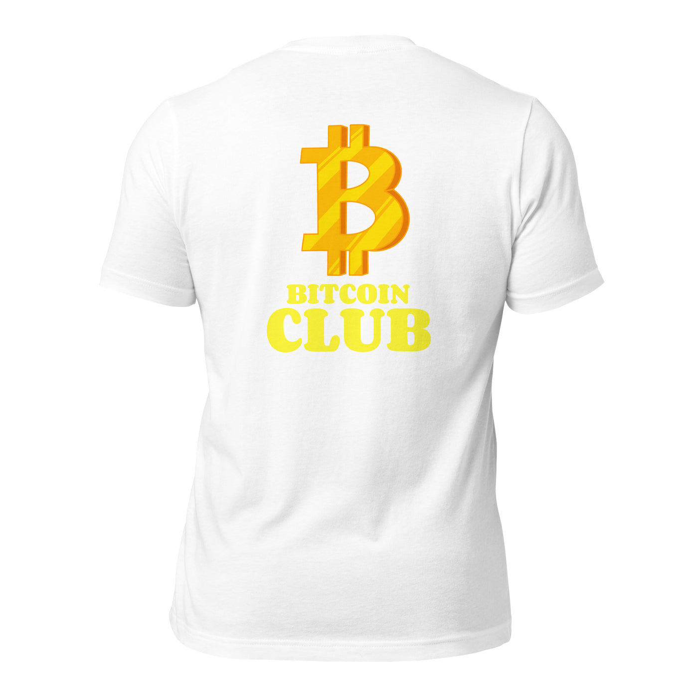 BITCOIN CLUB V5 - Unisex t-shirt ( Back Print )