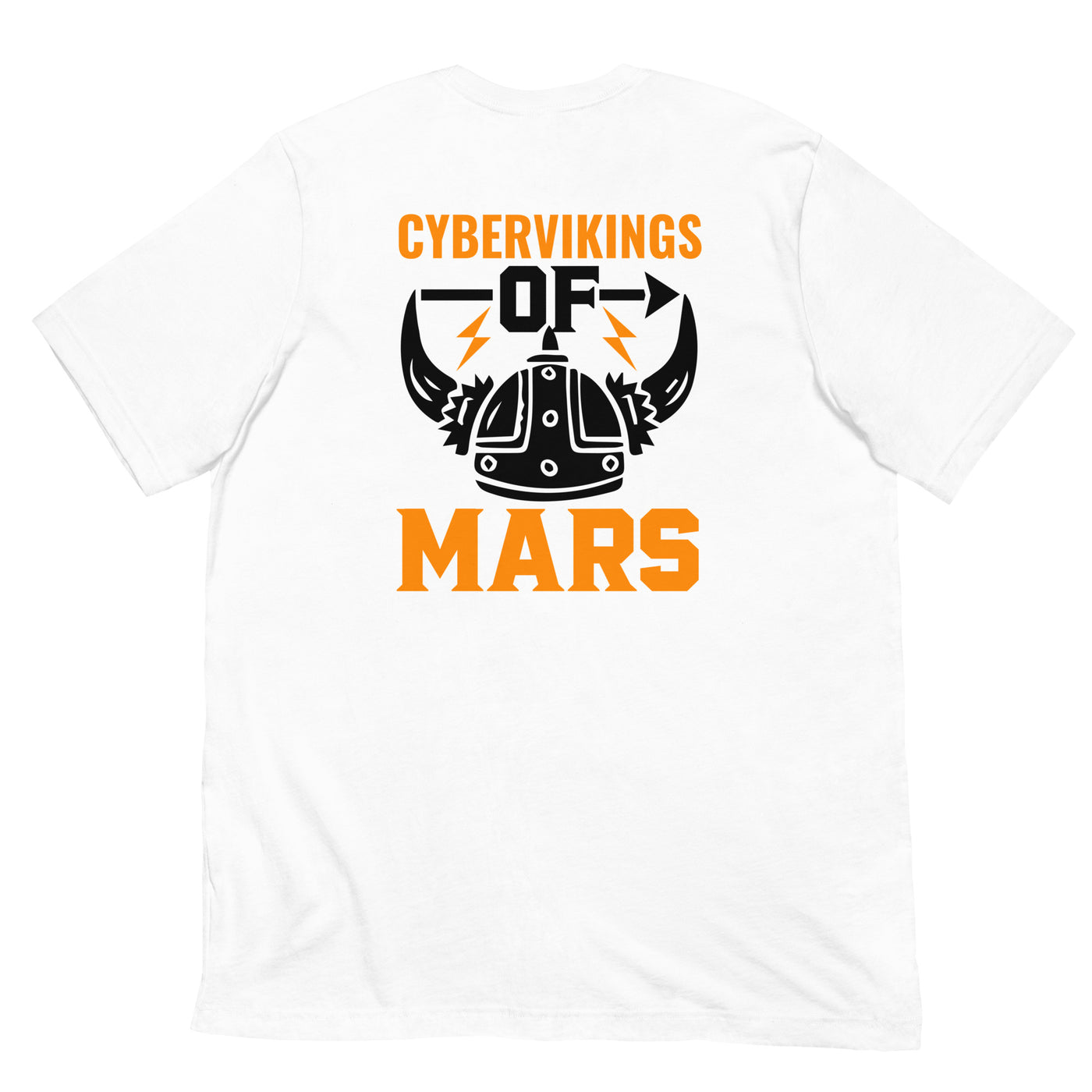 Cyberviking of Mars - Unisex t-shirt ( Back Print )
