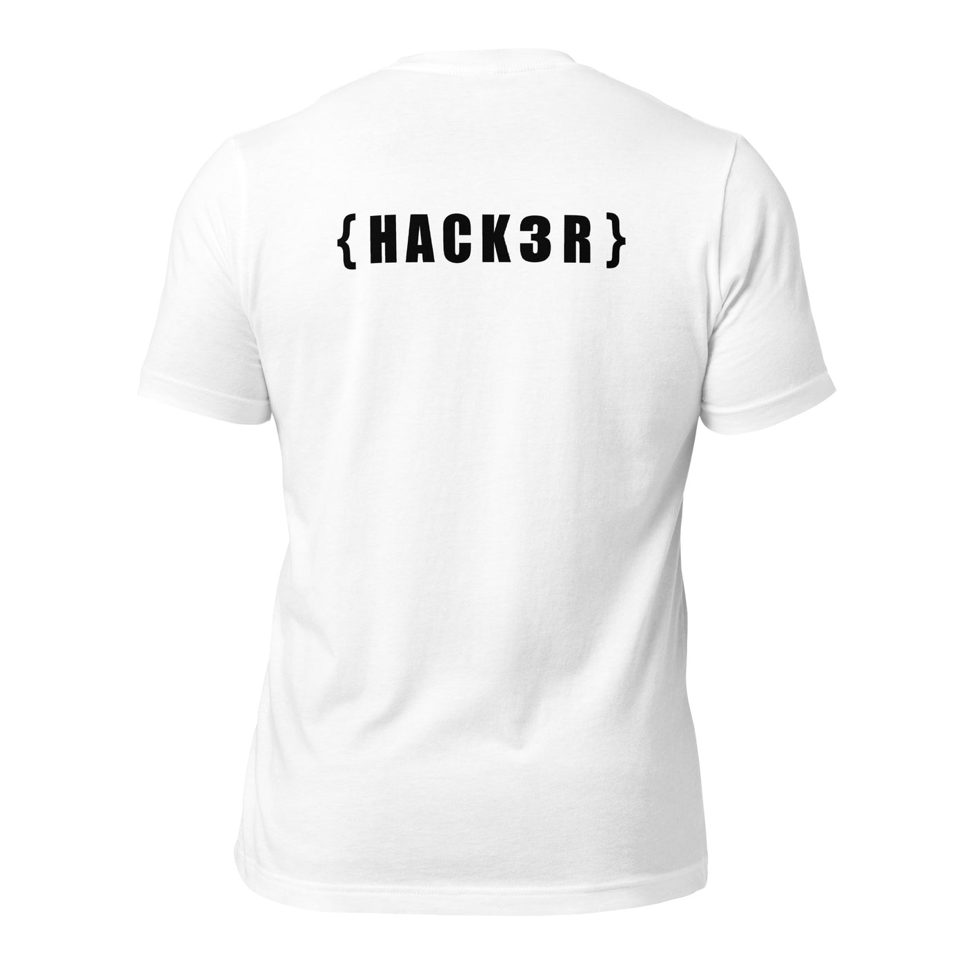 Hack3r - Unisex t-shirt ( Back Print )