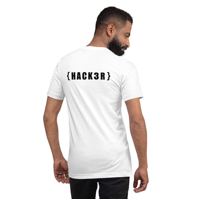Hack3r - Unisex t-shirt ( Back Print )