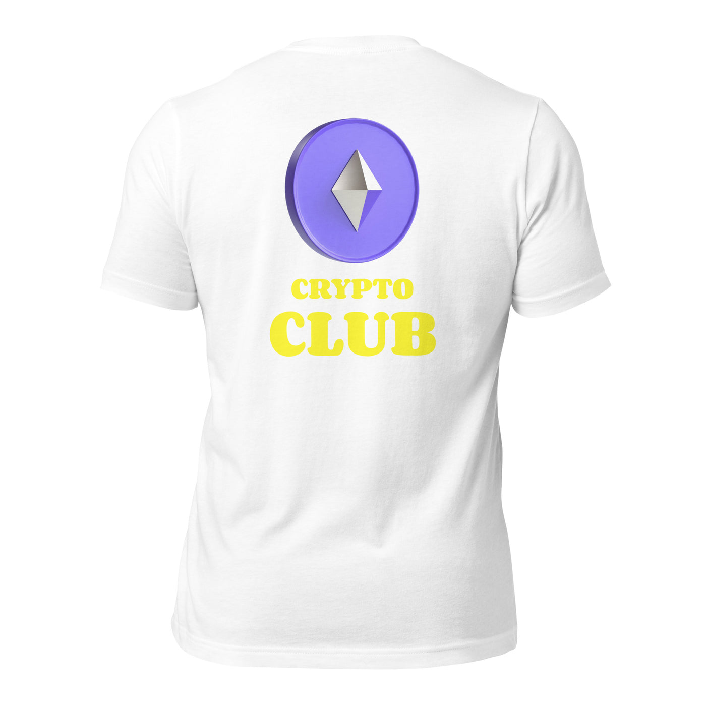 Crypto Club V2 - Unisex t-shirt ( Back Print )
