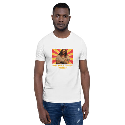 What would Jesus do for 0day v1 - Unisex t-shirt