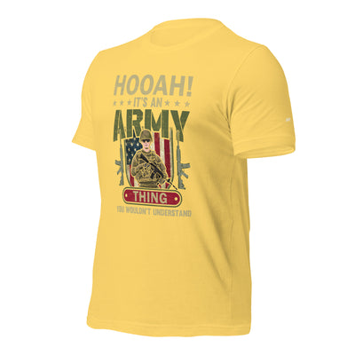HOOAH! It's an Army thing you wouldn't understand - Unisex t-shirt