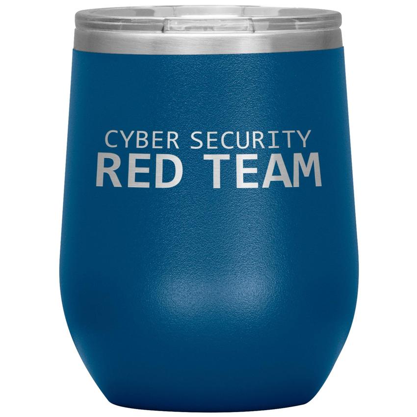 Cyber Security Red Team - Wine Tumbler by MyHackerTech