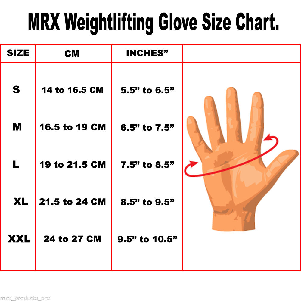 MRX Weightlifting Gloves for Gym Workout Training Long Wrist Strap by MyHackerTech