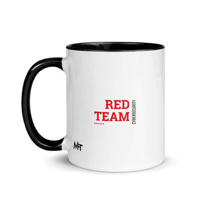 Cyber Security Red Team V12 - Mug with Color Inside
