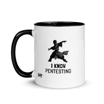 I Know Pentesting - Mug with Color Inside