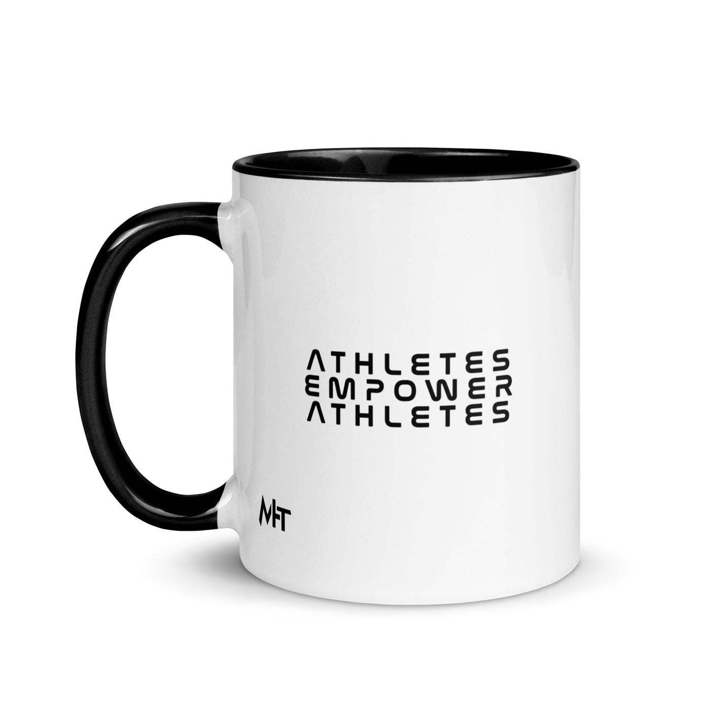 Athletes Empower Athletes  - Mug with Color Inside