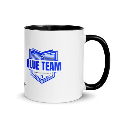 Cyber Security Blue Team - Mug with Color Inside