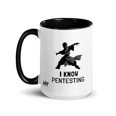 I Know Pentesting - Mug with Color Inside