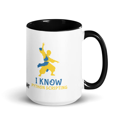 I Know Python Scripting - Mug with Color Inside