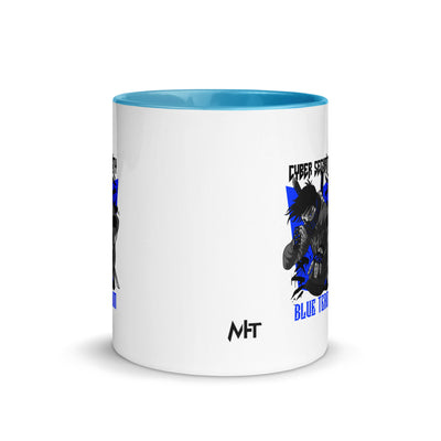Cyber Security Blue Team V3 - Mug with Color Inside