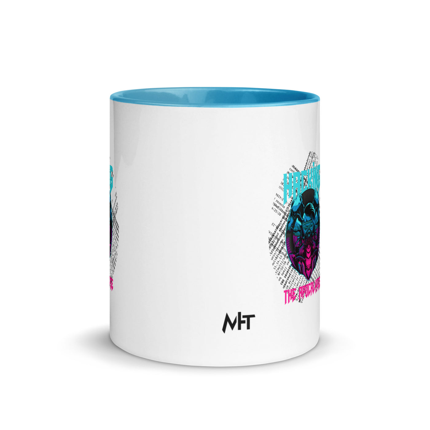 Hacking the apocalypse V2 - Mug with Color Inside