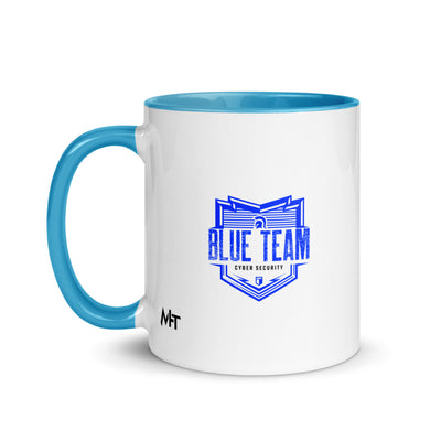 Cyber Security Blue Team V13 - Mug with Color Inside