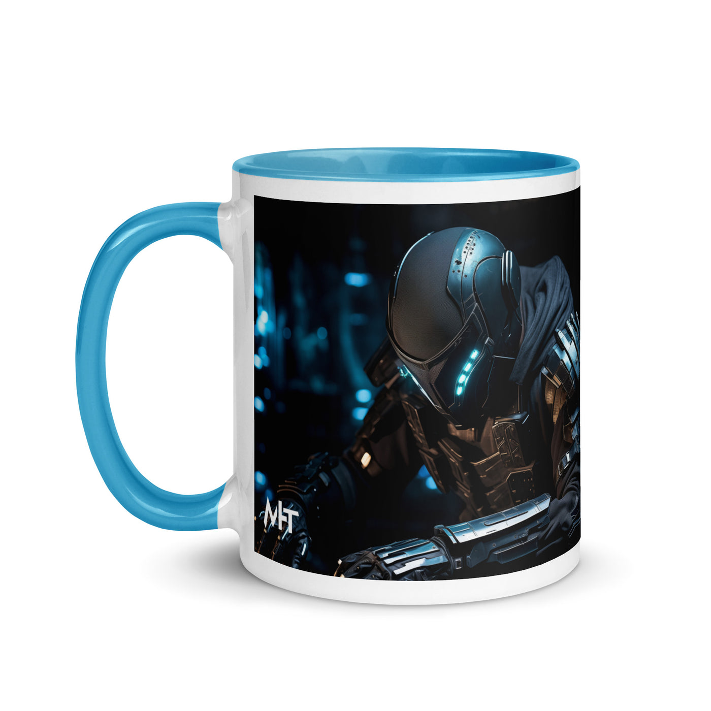 CyberArms Warrior v1 - Mug with Color Inside