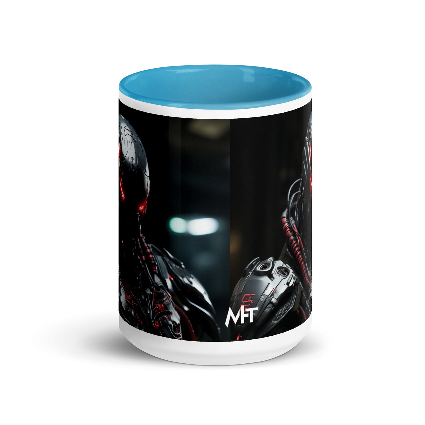 CyberArms Warrior - Mug with Color Inside