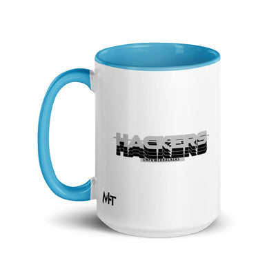 Hackers Empower Hackers V3 - Mug with Color Inside