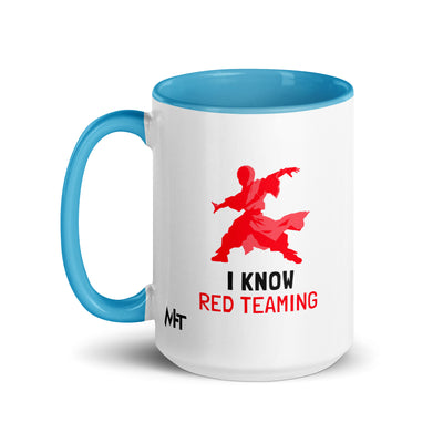 I Know Red Teaming - Mug with Color Inside