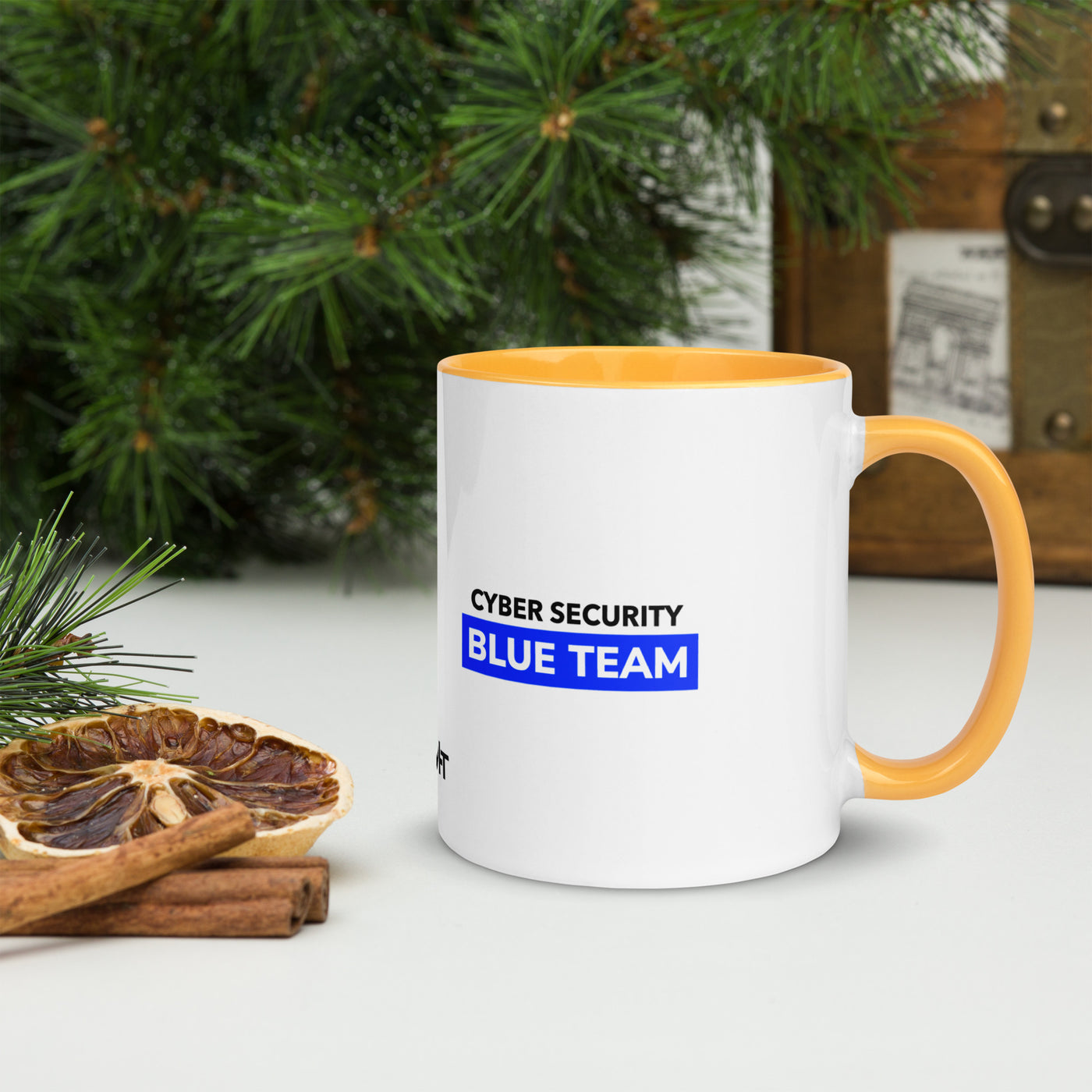 Cyber Security Blue Team V11 - Mug with Color Inside