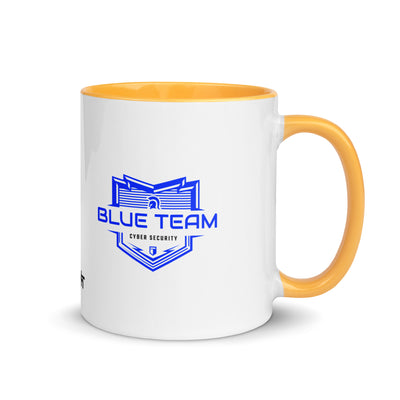 Cyber Security Blue Team V17 - Mug with Color Inside