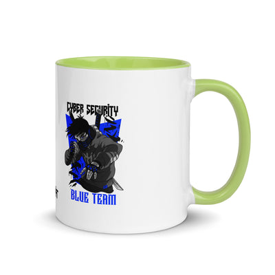 Cyber Security Blue Team V3 - Mug with Color Inside