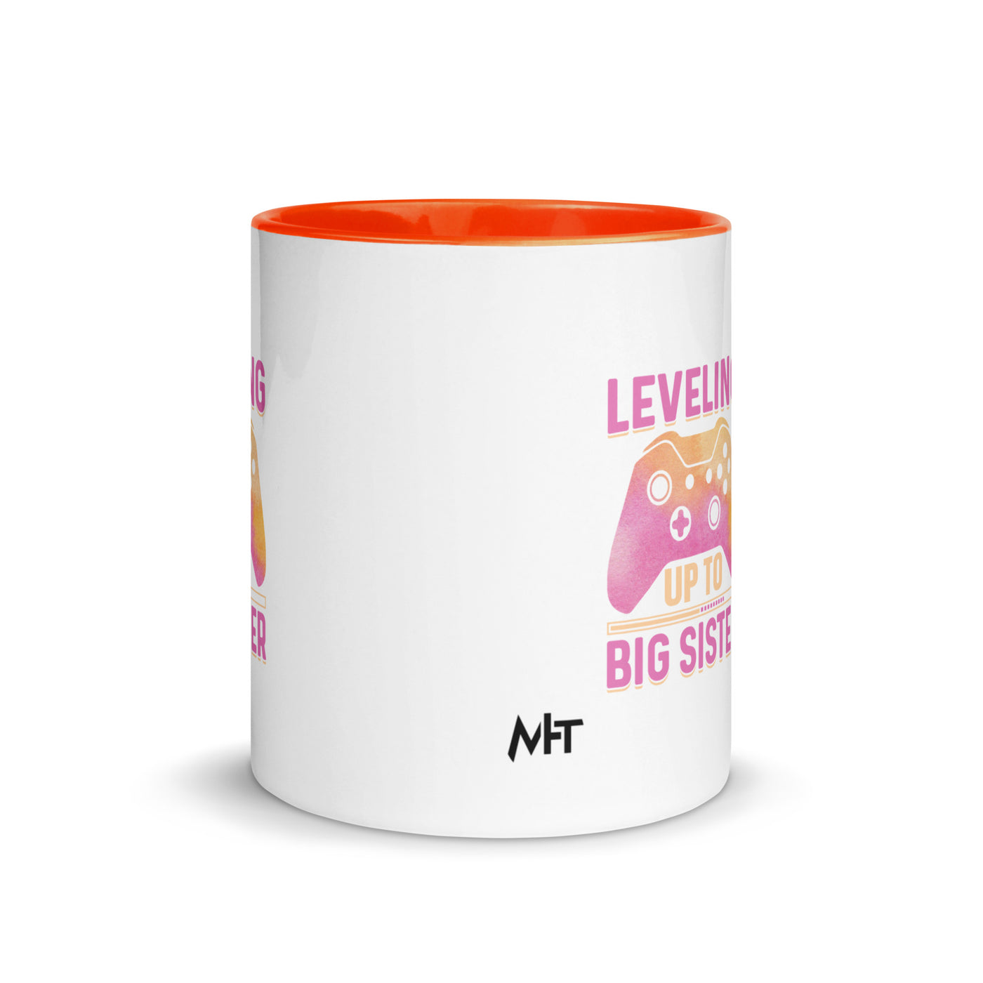 Levelling up to Big Sister for light color - Mug with Color Inside