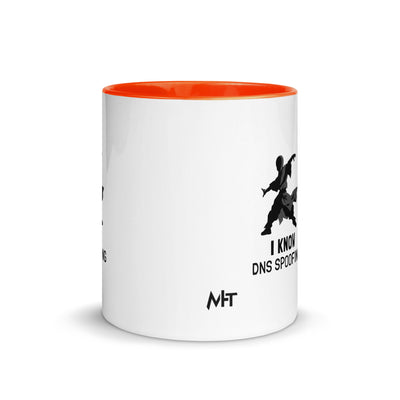 I Know DNS Spoofing - Mug with Color Inside