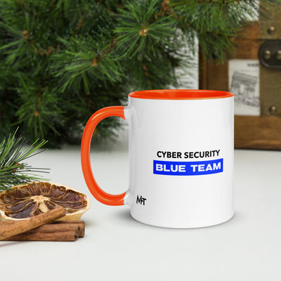 Cyber Security Blue Team V9 - Mug with Color Inside