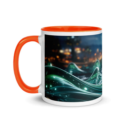 Neon AI V1 - Mug with Color Inside