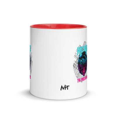 Hacking the apocalypse V2 - Mug with Color Inside