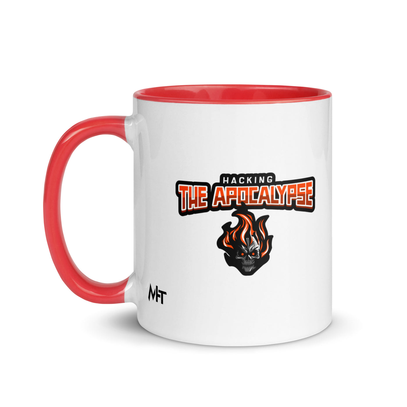 Hacking the Apocalypse V1 - Mug with Color Inside
