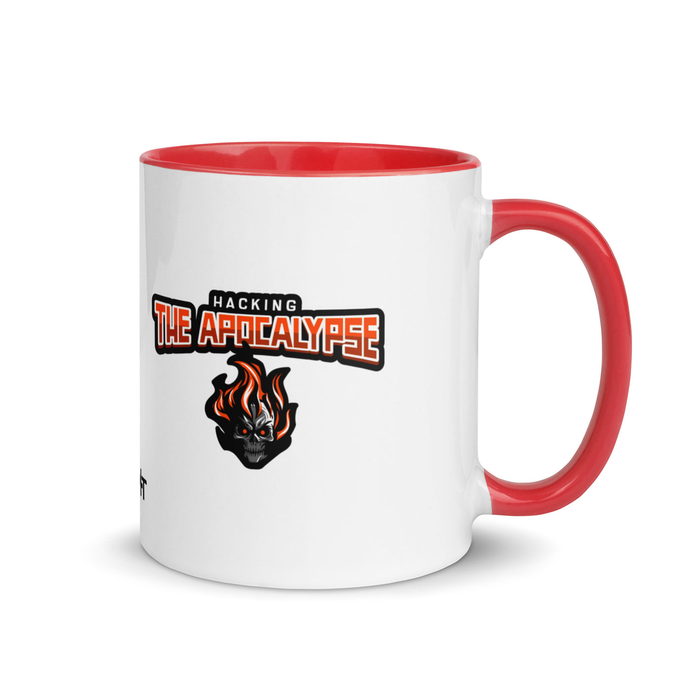 Hacking the Apocalypse V1 - Mug with Color Inside