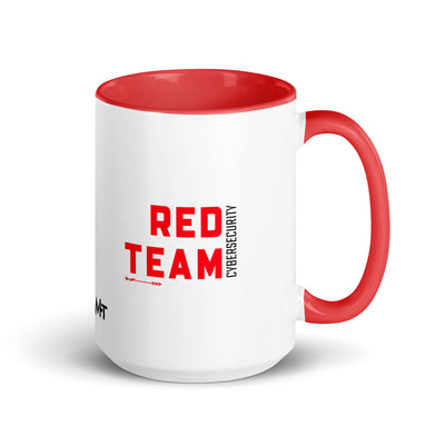 Cyber Security Red Team V8 - Mug with Color Inside