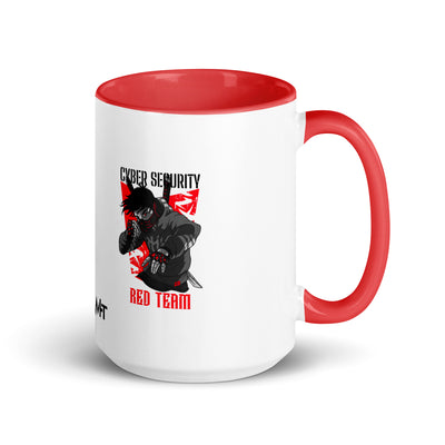 Cyber Security Red Team V3 - Mug with Color Inside