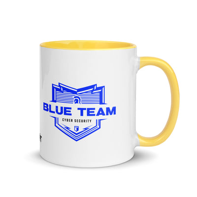 Cyber Security Blue Team V14 - Mug with Color Inside