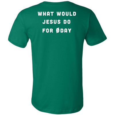 What would Jesus do for 0day - Canvas Mens Shirt by MyHackerTech