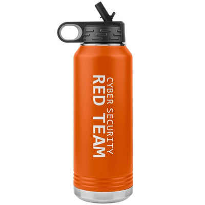 Cyber Security Red Team - 32oz Water Bottle Tumbler by MyHackerTech