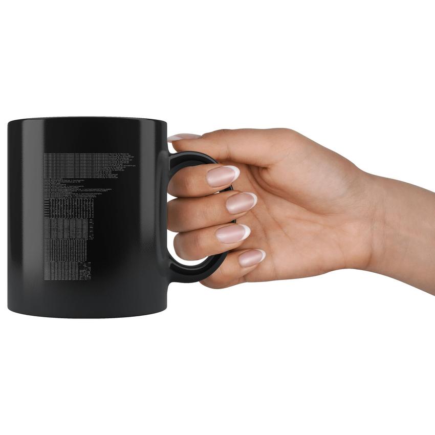 Hex dump - Mug by MyHackerTech