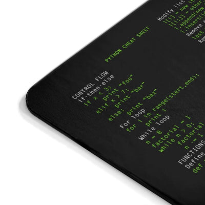 Python Cheat Sheet - Mousepad – MyHackerTech