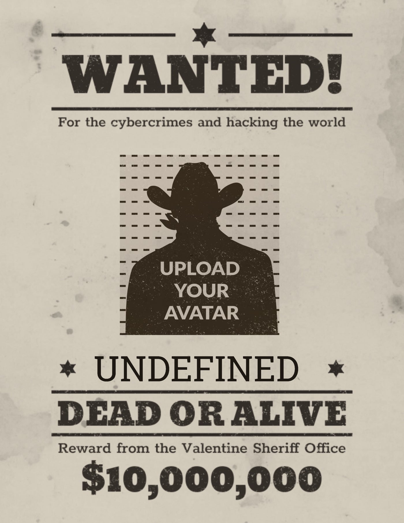 Wanted for the cybercrimes
