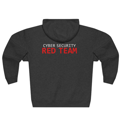 Cyber Security Red Team- Unisex Premium Full Zip Hoodie