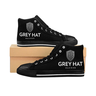 Grey Hat Hacker v1 - Men's High-top Sneakers