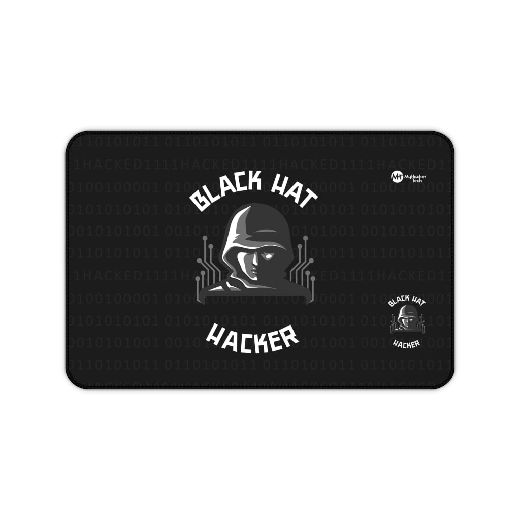 Black Hat Hacker  - Desk Mat