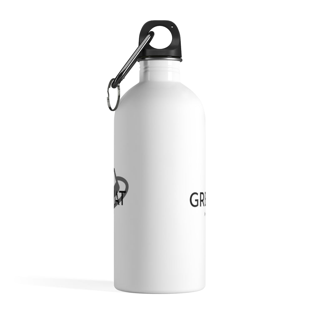 Grey Hat Hacker -  Stainless Steel Water Bottle
