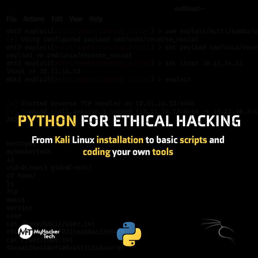 Python for ethical hacking from Kali Linux installation to basic scrip ...